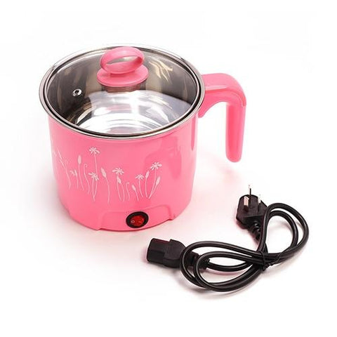 Image of 1.5LMultiCookers Electric Skillet Noodles Rice Cooker Thermal Insulation Cooking Pot Pan Food Container WITH FREE GIFTS