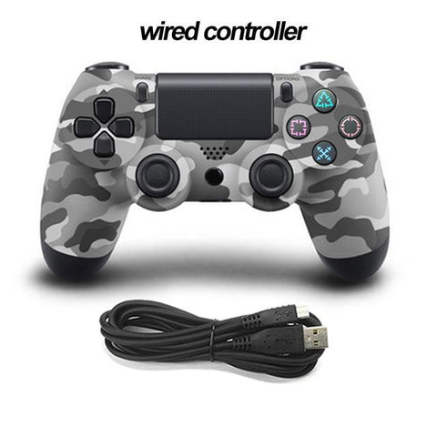 Image of Bluetooth Wireless/Wired Joystick for PS4 Controller Fit For mando ps4 Console For Playstation Dualshock 4 Gamepad For PS3