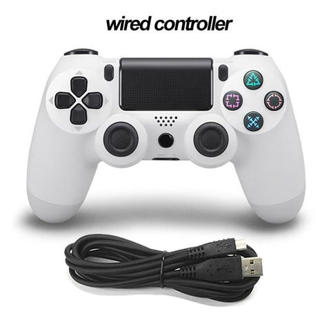 Image of Bluetooth Wireless/Wired Joystick for PS4 Controller Fit For mando ps4 Console For Playstation Dualshock 4 Gamepad For PS3