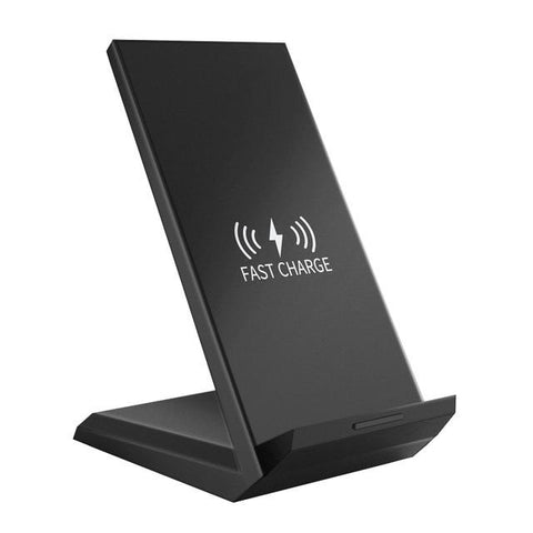 Image of Coolreall Qi Wireless Charger Stand for iPhone X XS 8 XR Samsung S9 S10 S8 S10E 15W Fast Wireless Charging Station Phone Charger