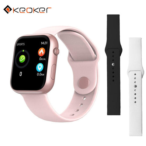 Image of Keoker 2019 Smartwatch Sports Waterproof Heart Rate Blood Pressure Fitness Tracker 10 Days Standby Watch For Android Apple Phone