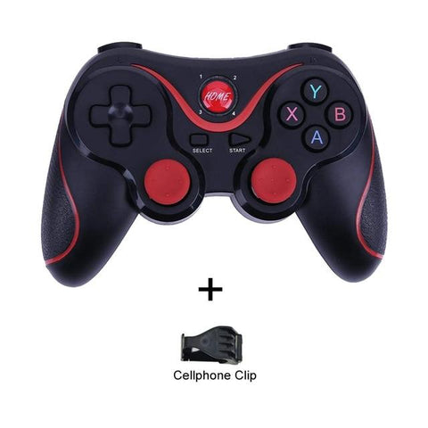 Image of Wholesale Terios T3 X3 Wireless Joystick Gamepad Game Controller bluetooth BT3.0 Joystick For Mobile Phone Tablet TV Box Holder