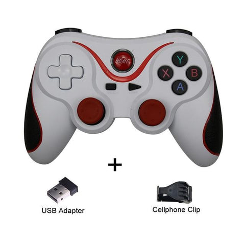 Image of Wholesale Terios T3 X3 Wireless Joystick Gamepad Game Controller bluetooth BT3.0 Joystick For Mobile Phone Tablet TV Box Holder