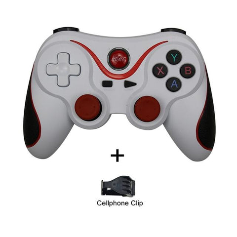 Image of Wholesale Terios T3 X3 Wireless Joystick Gamepad Game Controller bluetooth BT3.0 Joystick For Mobile Phone Tablet TV Box Holder